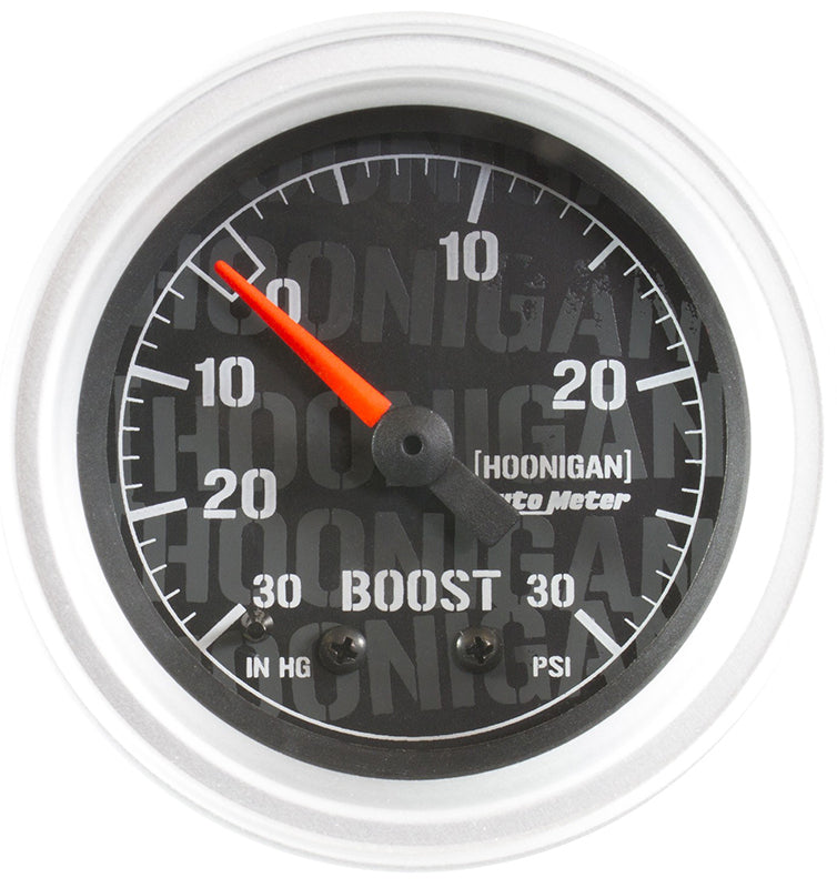 AutoMeter 4303-09000 2-1/16" VAC/BOOST, 30INHG-30PSI, MECHANICAL, HOONIGAN