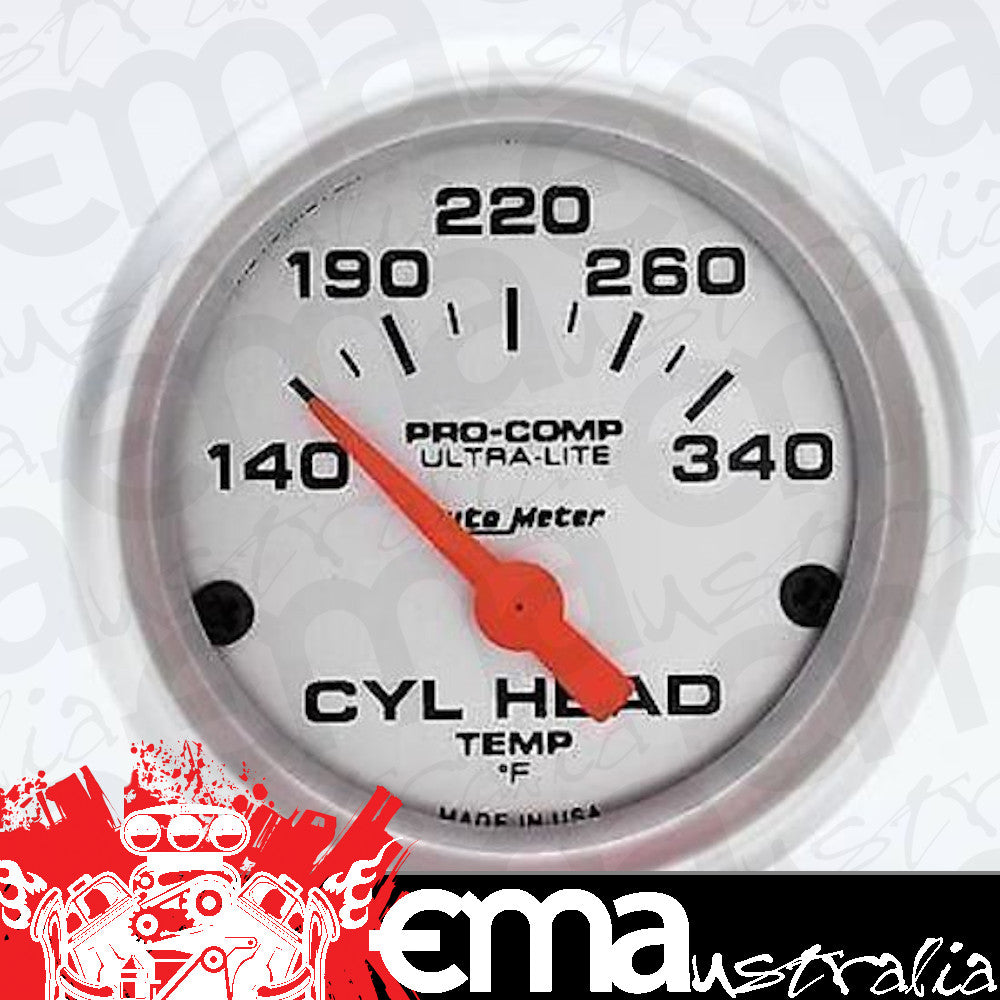 AutoMeter AU4336 2-1/16" Ultra-Lite Cyl Head Temp Gauge