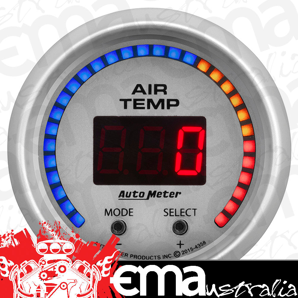 Ultra-Lite Series Air (Temrature Gauge2-1/16", Dual Channel)