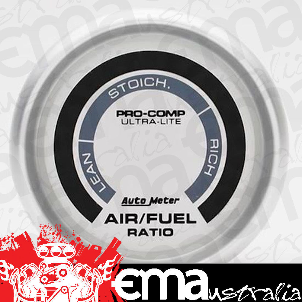 AutoMeter 4375 2-1/16" NARROWBAND AIR/FUEL RATIO, LEAN-RICH, ULTRA-LITE