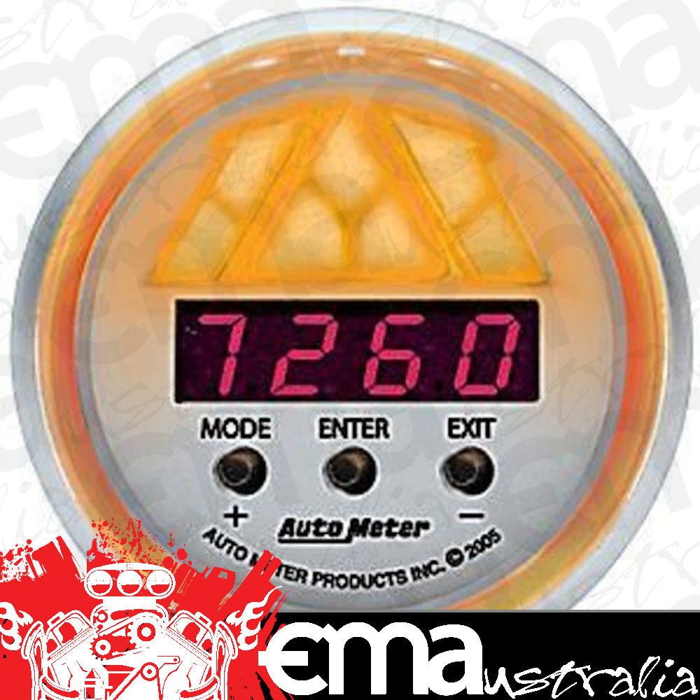 AutoMeter AU4388 Ultra-Lite 2-1/16" Level 2 Digital Pro Shift Light Gauge 0-15K