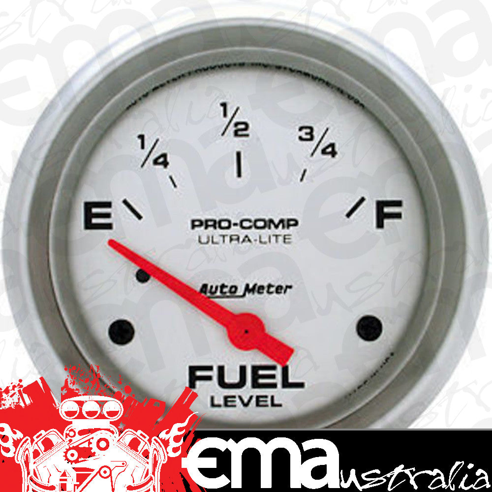 AutoMeter 4416 2-5/8" FUEL LEVEL, 240-33 Ohm, SSE, ULTRA-LITE