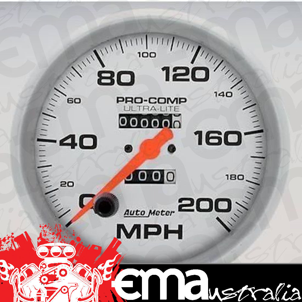 AutoMeter 4496 5" SPEEDOMETER, 0-200 MPH, ULTRA-LITE