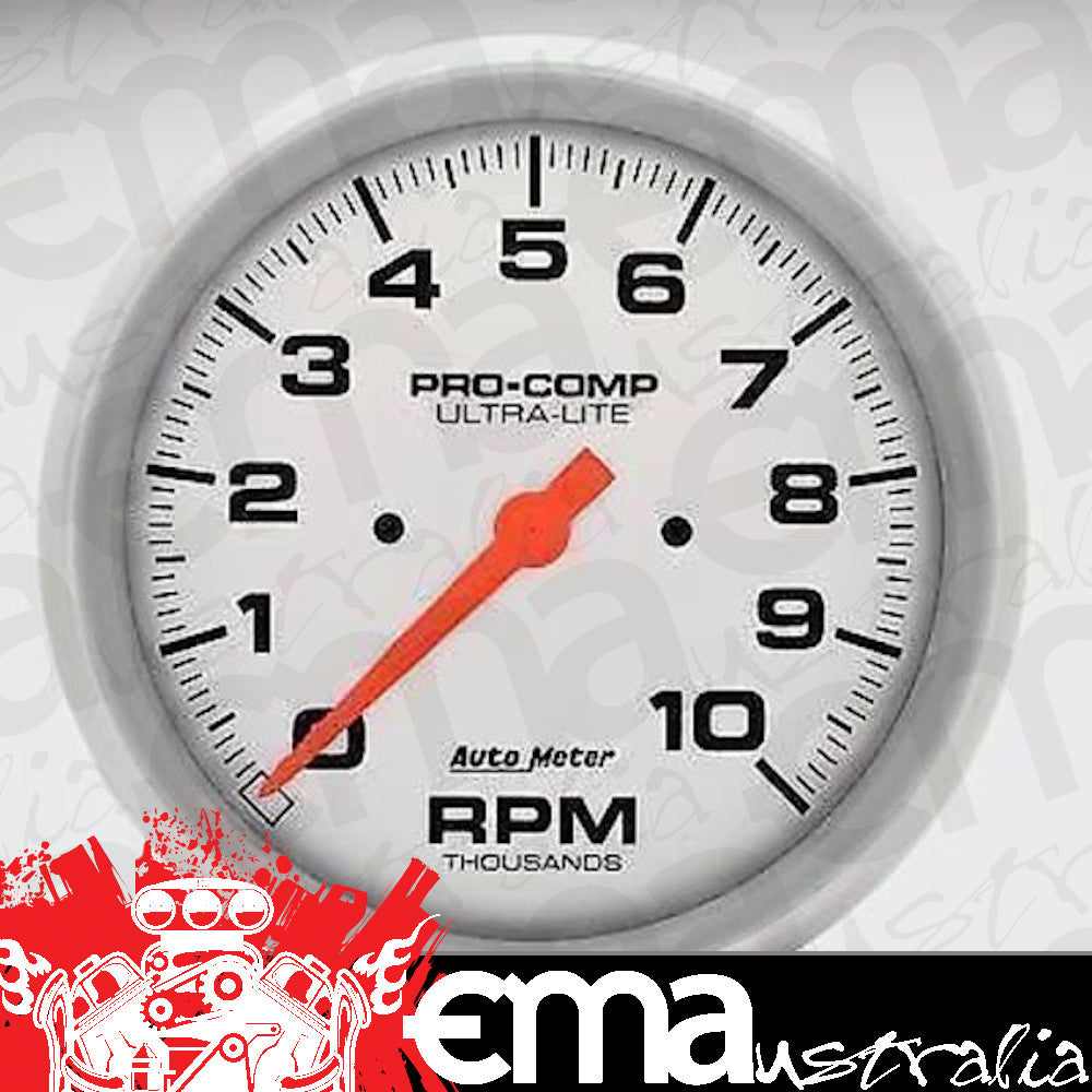 AutoMeter 4498 5" IN-DASH TACHOMETER, 0-10,000 RPM, ULTRA-LITE