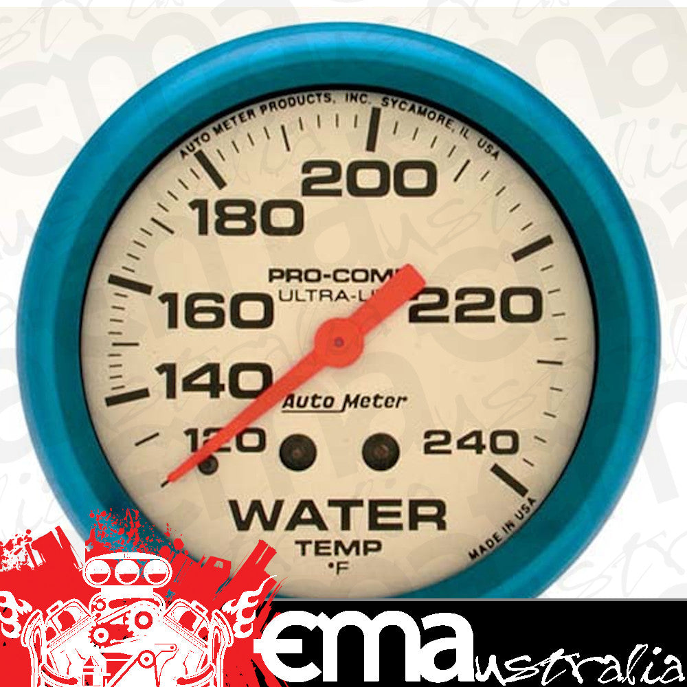 AutoMeter 4532 2-5/8" WATER TEMPERATURE, 120-240 F, ULTRA-NITE