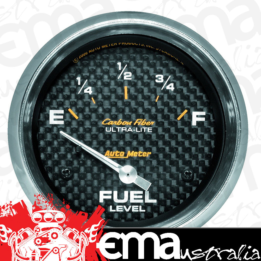 AutoMeter 4816 2-5/8" FUEL LEVEL, 240-33 Ohm, SSE, CARBON FIBER