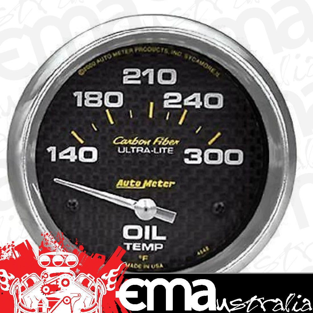 AutoMeter AU4848 2-5/8" Elecal Oil Temp Gauge 140-300¶øF