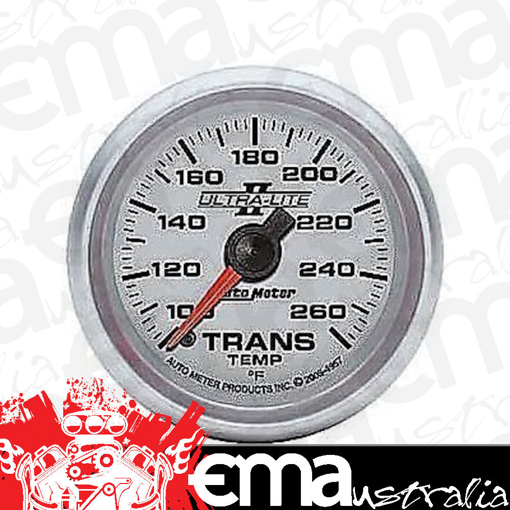 AutoMeter 4957 2-1/16" TRANSMISSION TEMPERATURE, 100-260 F, ULTRA-LITE II