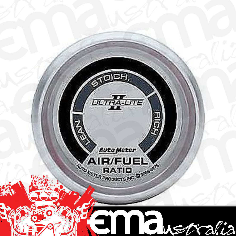 AutoMeter 4975 2-1/16" NARROWBAND AIR/FUEL RATIO, LEAN-RICH, ULTRA-LITE II