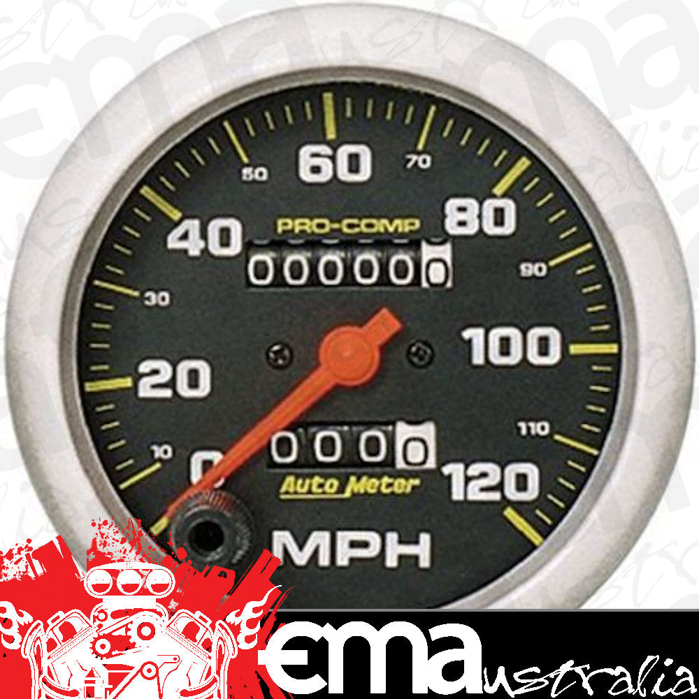 AutoMeter 5152 3-3/8" SPEEDOMETER, 0-120 MPH, PRO-COMP