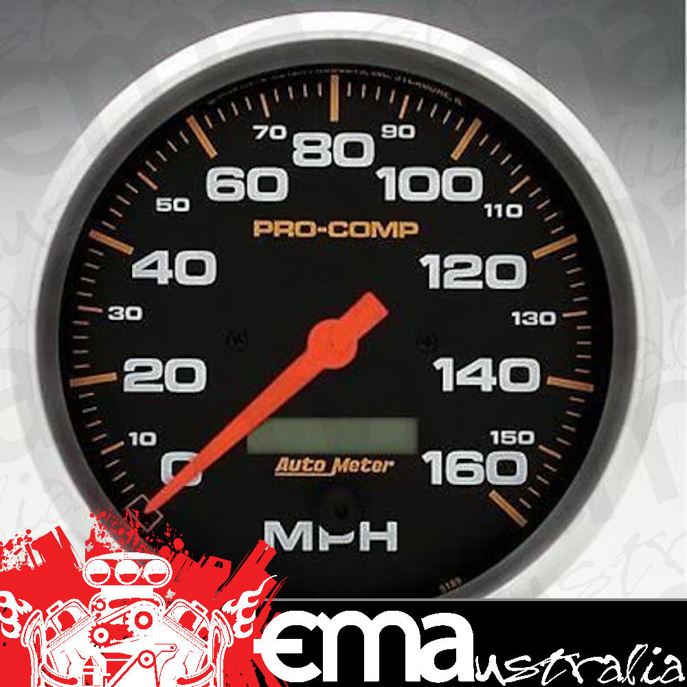 AutoMeter 5189 5" SPEEDOMETER, 0-160 MPH, PRO-COMP