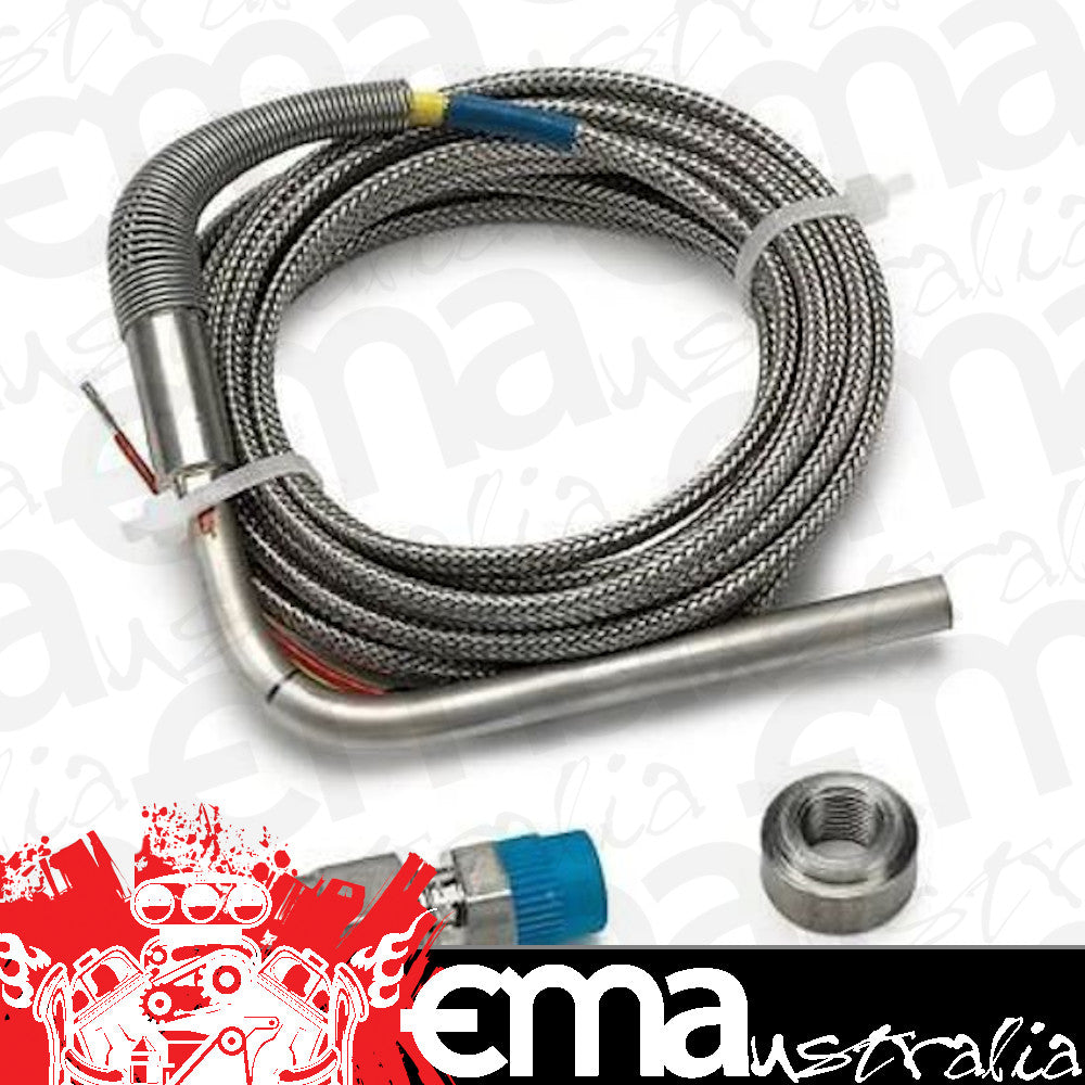 AutoMeter 5243 THERMOCOUPLE KIT, TYPE K, 1/4" DIA, OPEN TIP, 10FT, INCL. STAINLESS COMP.