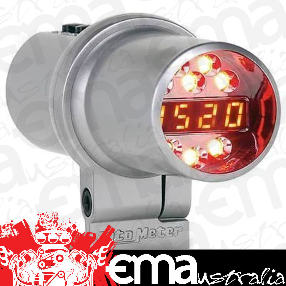 AutoMeter AU5344 Digital Pro-Shift Lite Shift Light Level 1 Amber Led Silver