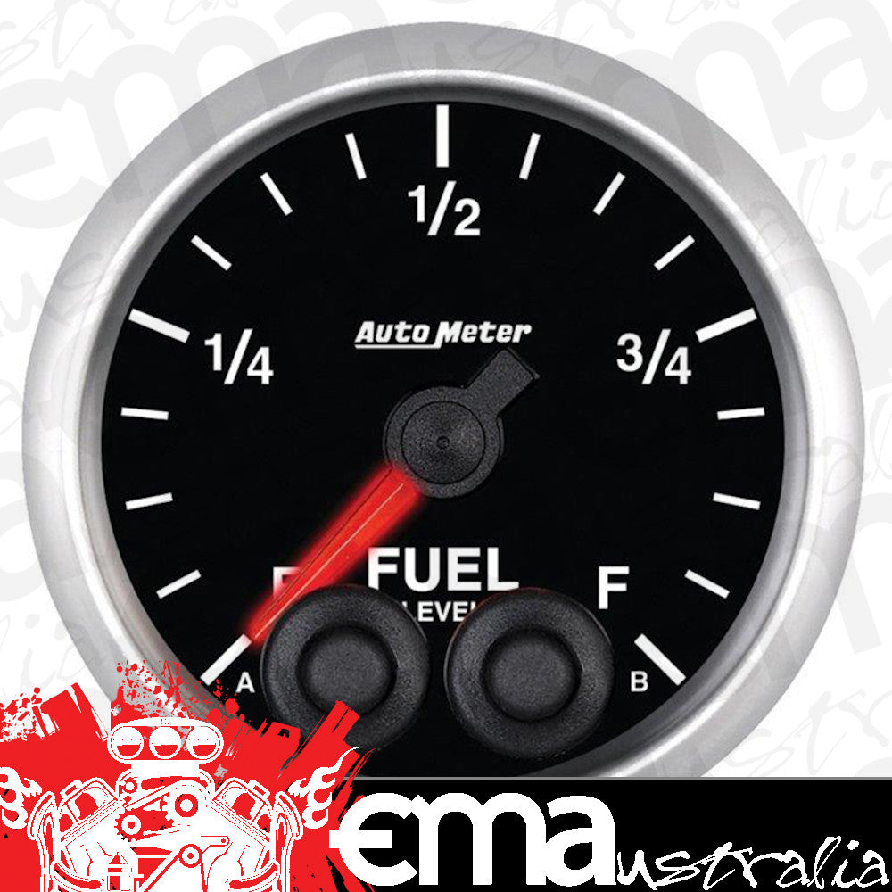 AutoMeter 5609 2-1/16" FUEL LEVEL, PROGRAMMABLE 0-280 Ohm, ELITE