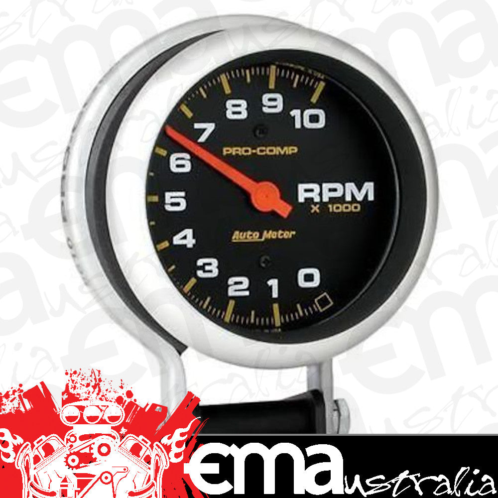 AutoMeter 5610 3-3/4" PEDESTAL TACHOMETER, 0-10,000 RPM, PRO-COMP