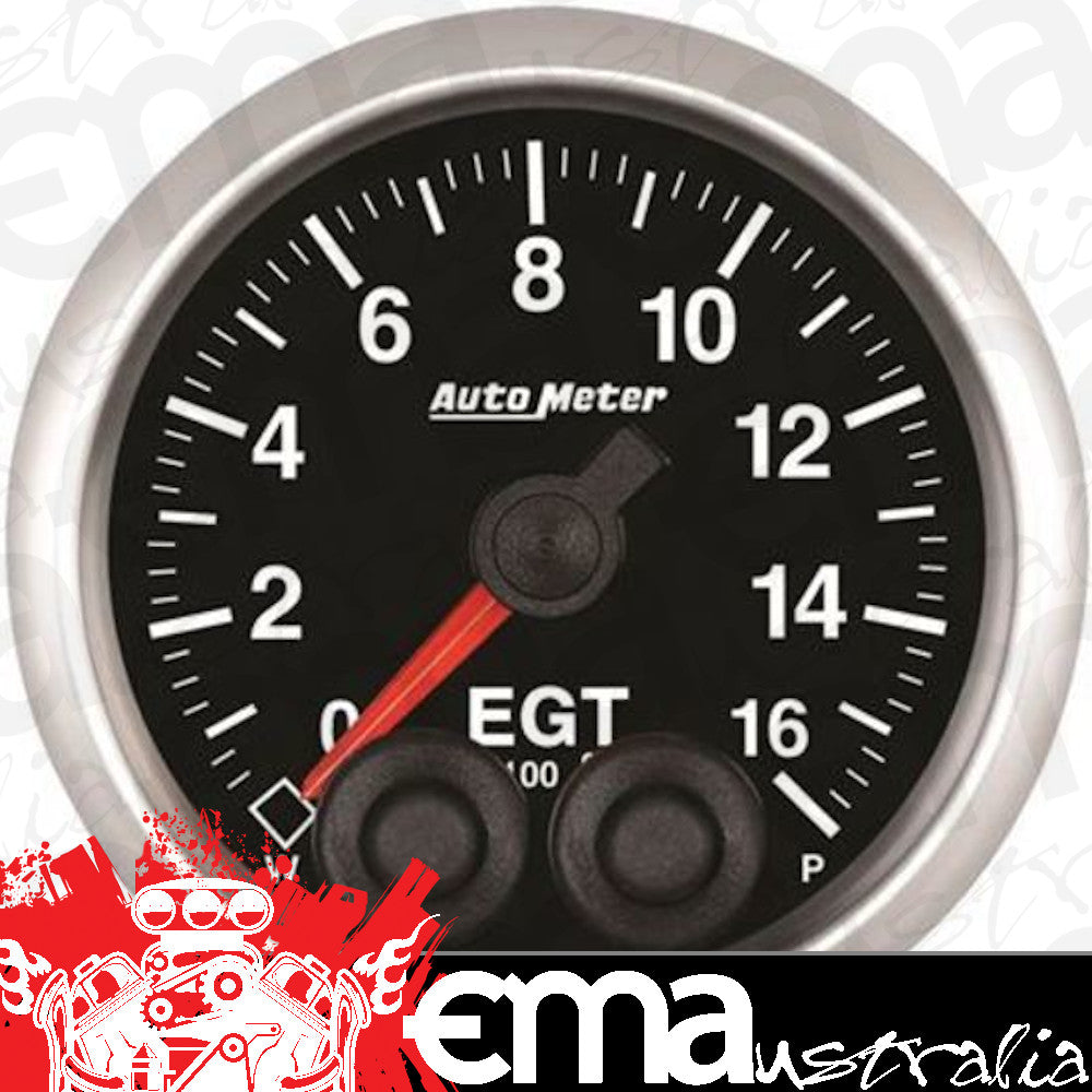 AutoMeter 5646 2-1/16" PYROMETER, 0-1600 F, ELITE