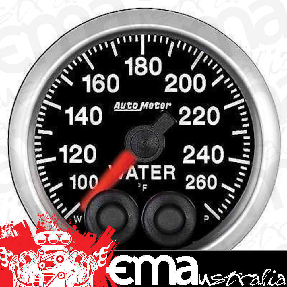 AutoMeter 5654 2-1/16" WATER TEMPERATURE, 100-260 F, ELITE