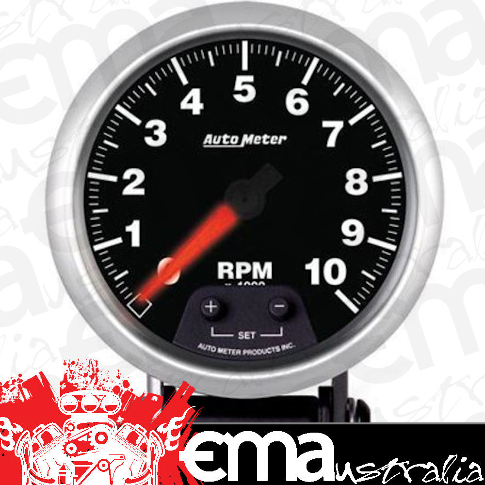 AutoMeter 5690 3-3/4" PEDESTAL TACHOMETER, 0-10,000 RPM, ELITE