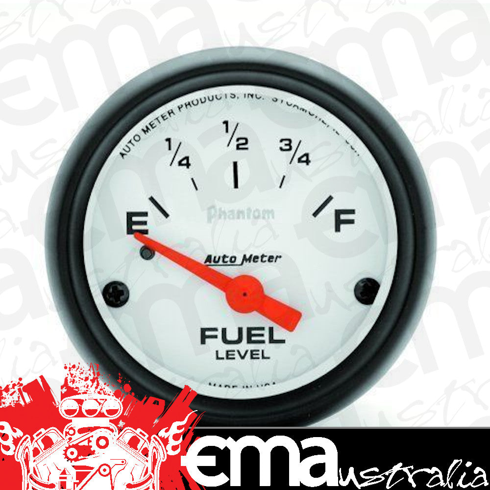 AutoMeter 5716 2-1/16" FUEL LEVEL, 240-33 Ohm SSE, PHANTOM