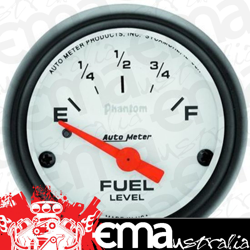 AutoMeter 5717 2-1/16" FUEL LEVEL, 0-30 Ohm, SSE, PHANTOM