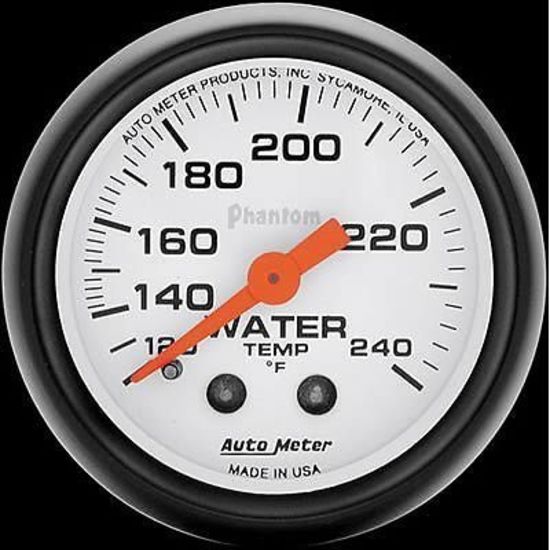 AutoMeter AU5732 Phantom 2-1/16" Mech Water Temperature Gauge 120-240¶øF