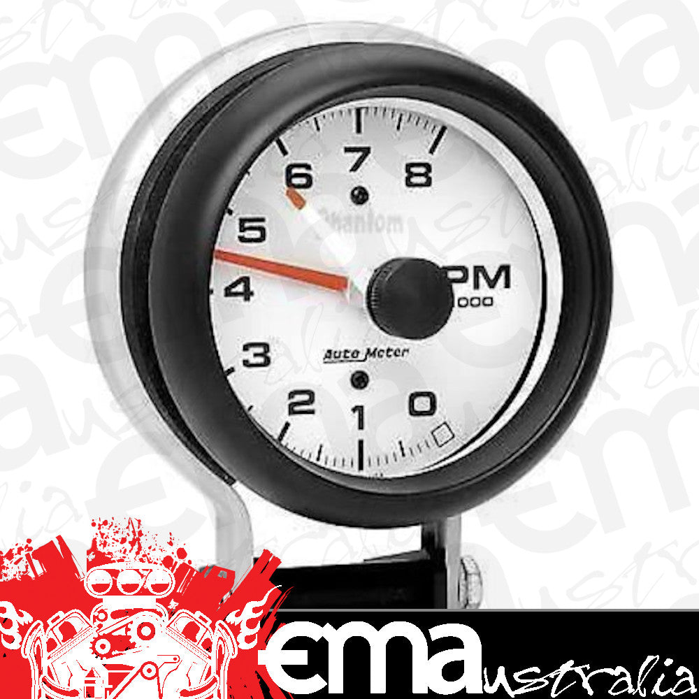 AutoMeter 5780 3-3/4" PEDESTAL TACHOMETER, 0-8,000 RPM, PHANTOM