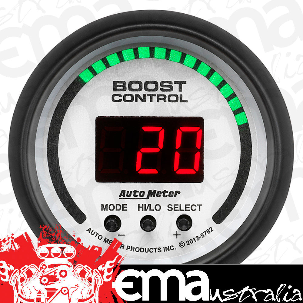 AutoMeter 5782 2-1/16" BOOST CONTROLLER, 30 IN HG/30 PSI, PHANTOM