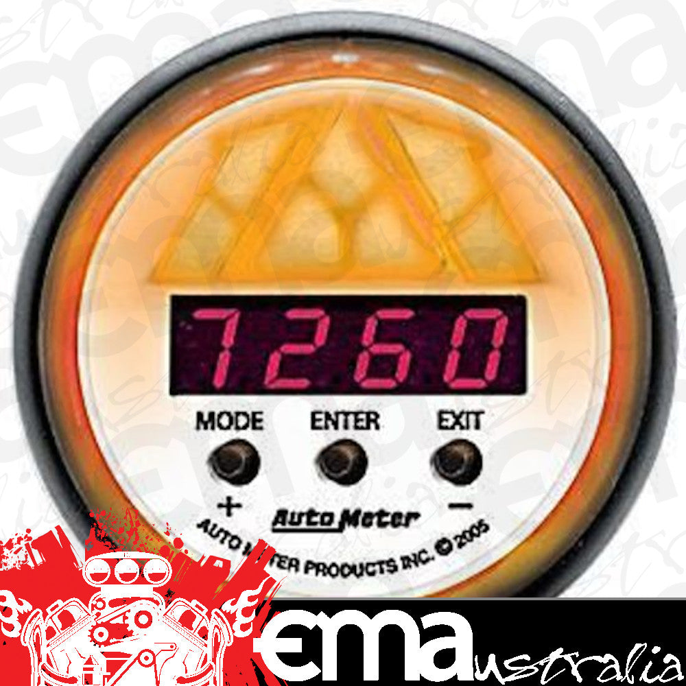 AutoMeter AU5788 Phantom 2-1/16" Level 2 Digital Pro Shift Light Gauge 15000 RPM