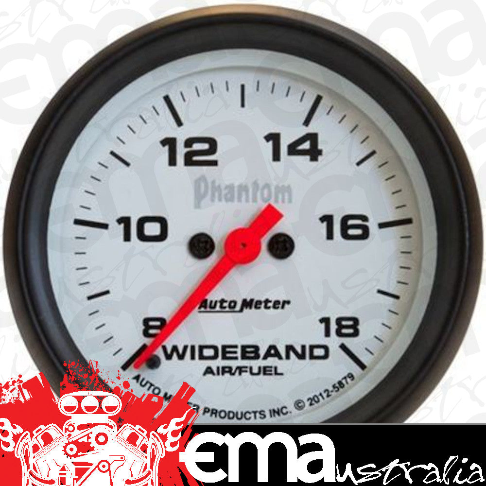 AutoMeter AU5879 Phantom Air/Fuel Ratio 8:1 To 18:1 Range 2 5/8 In. Analog Elecal