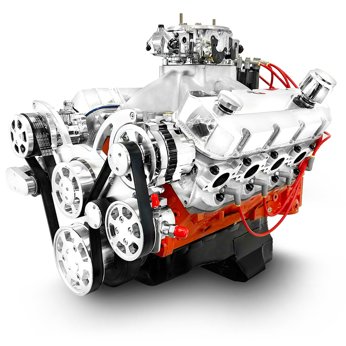 BluePrint PS5720CTCK Chev BB 572 CI Pro Series Stroker Crate Engine Dressed Longblock w/ Carb
