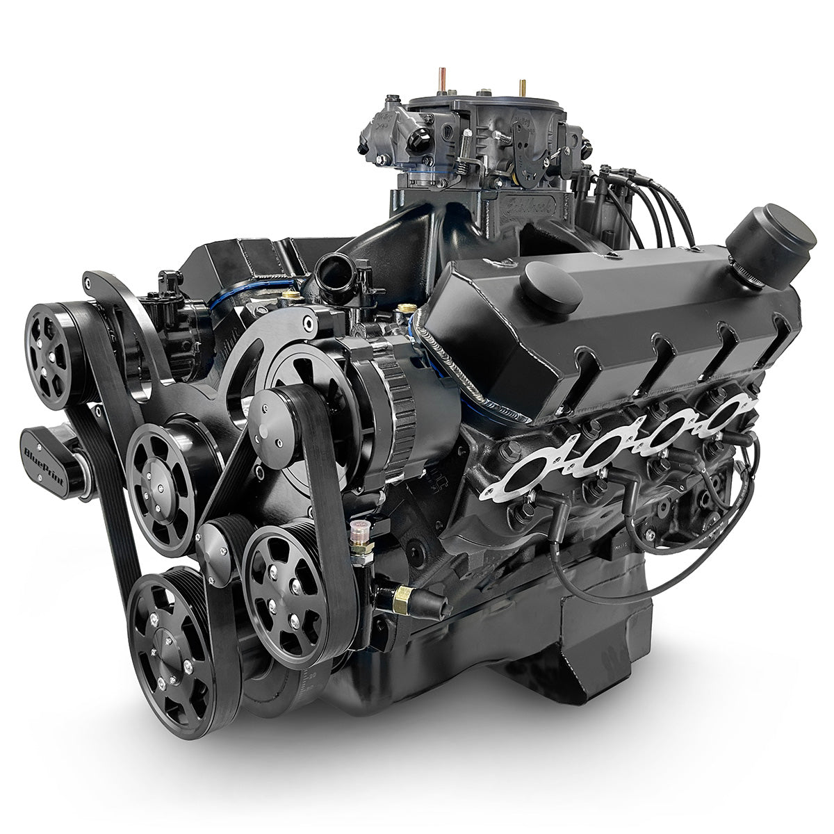 BluePrint PS6320CTFKBX Chev BB 632 CI Pro Series Stroker Crate Engine Dressed Longblock w/ Carb