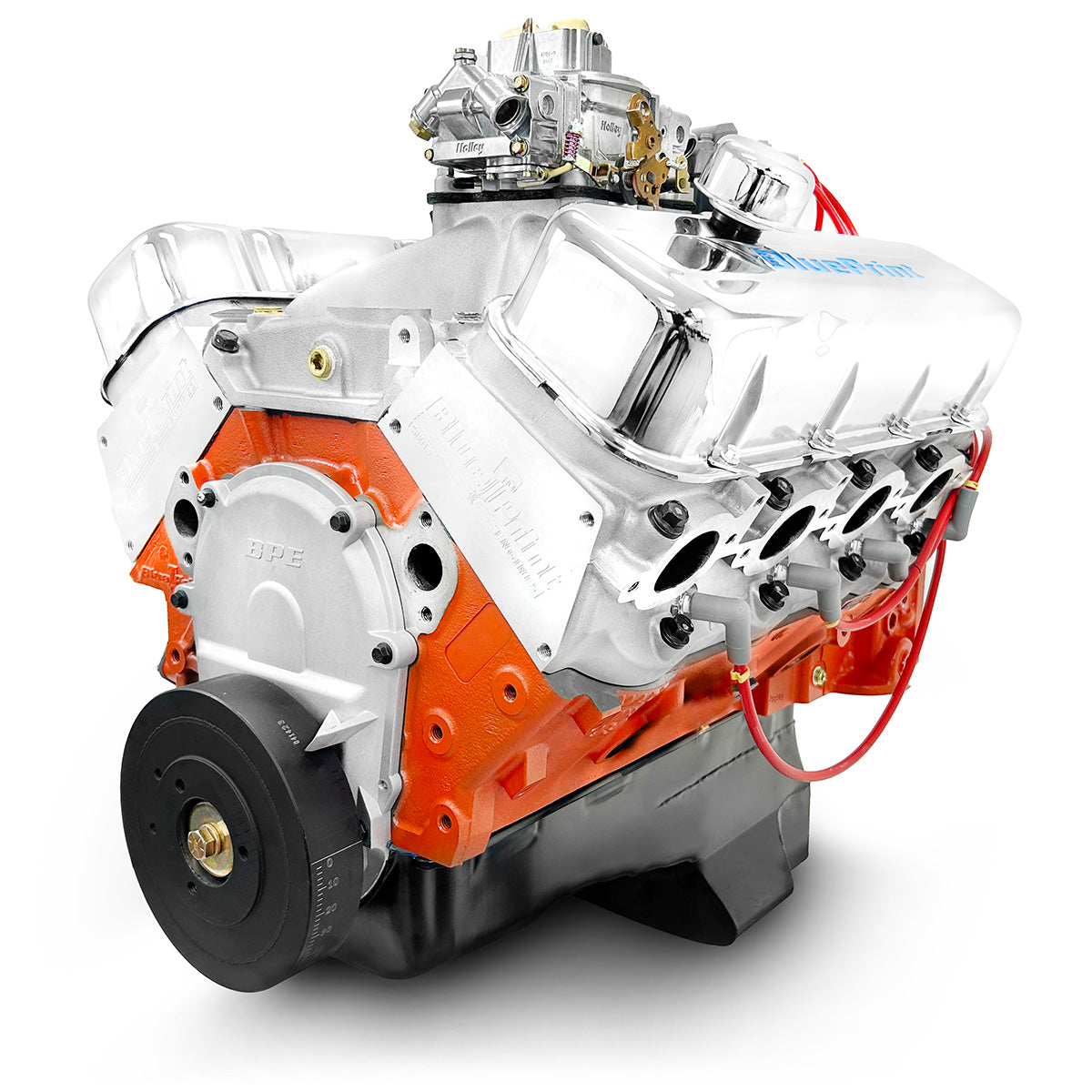 BluePrint PS502CTC Chev BB 502 CI Pro Series Stroker Crate Engine Dressed w/ Carb 621HP