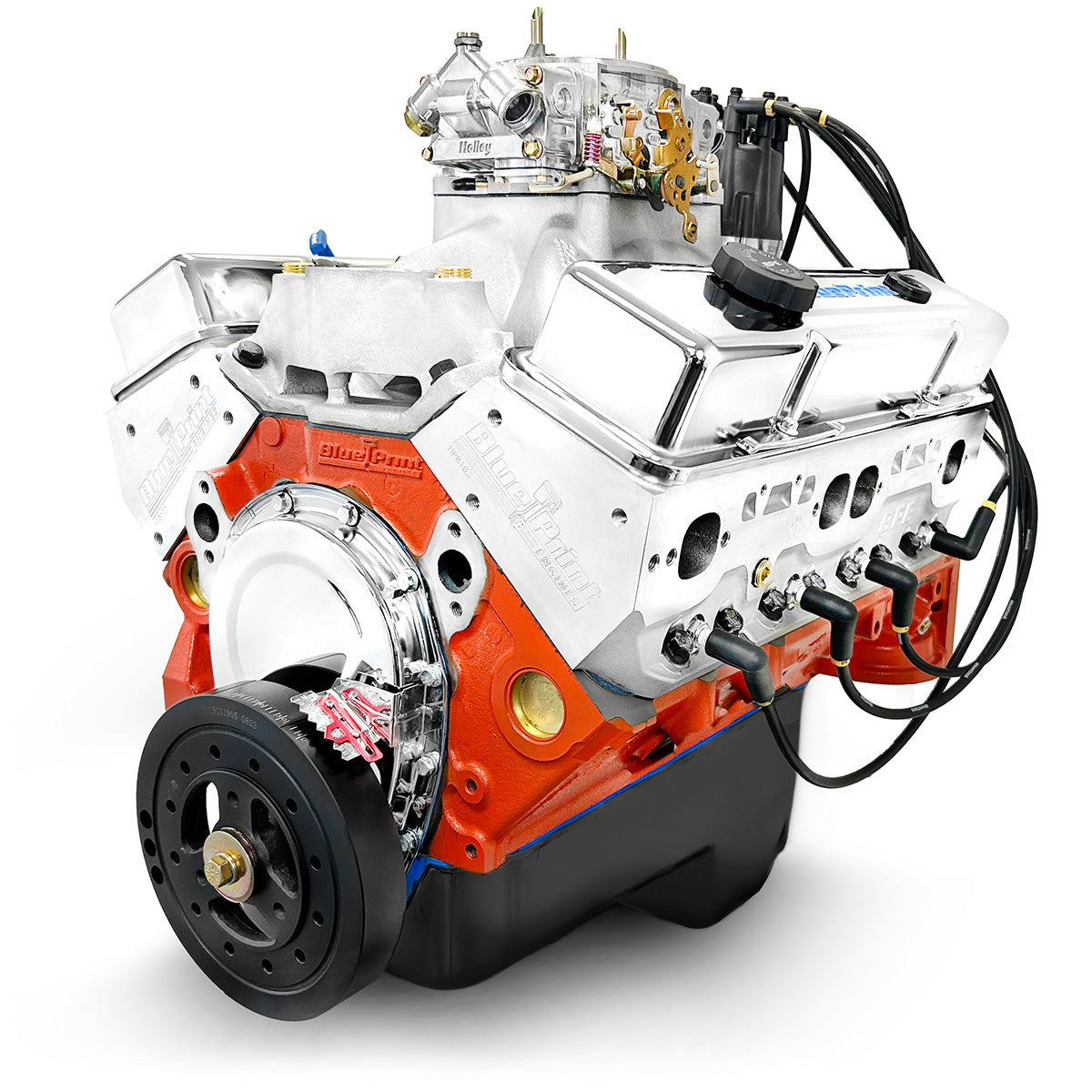 BluePrint PS4541CTC1 Chev BB 454 CI ProSeries Stroker Crate Engine Dressed w/ Carb 563HP