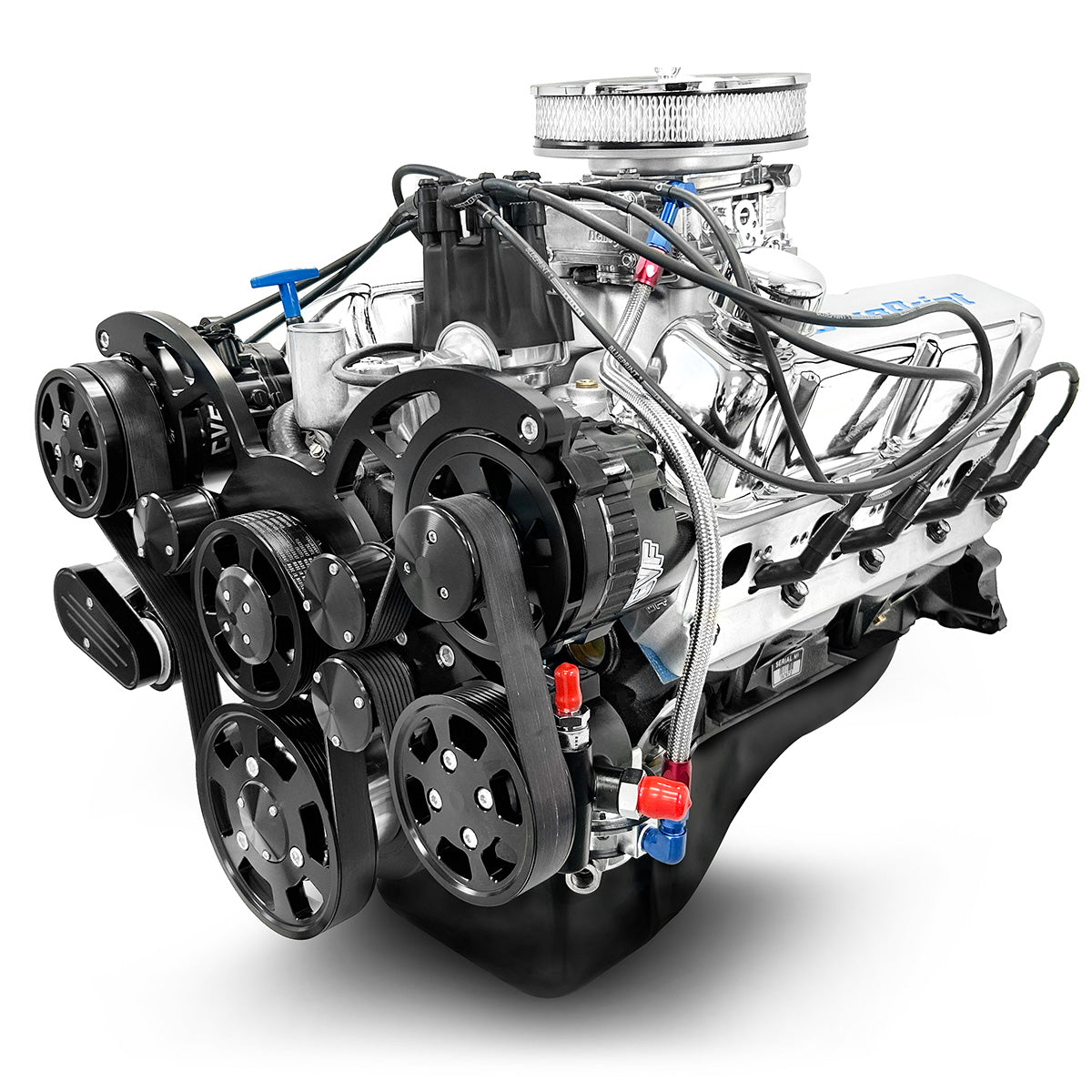 BluePrint BP302CTCKB Ford SB 302 CI Cruiser Crate Engine Dressed Longblock w/ Carb & Pulley Kit