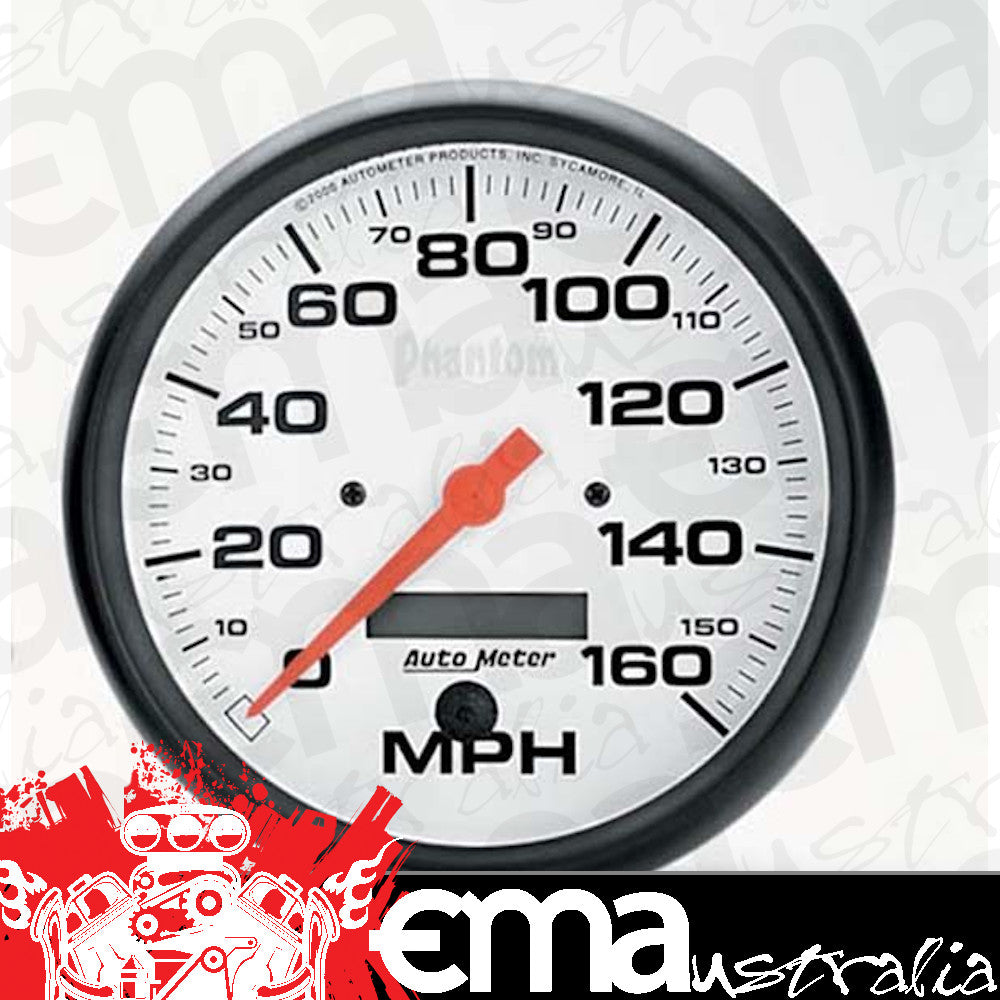 AutoMeter 5889 5" SPEEDOMETER, 0-160 MPH, PHANTOM