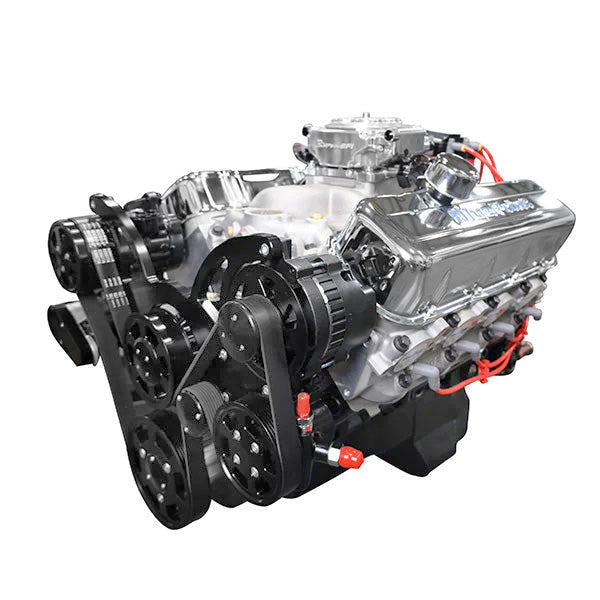 BluePrint BP4967CTFKB 496 Stroker Crate Engine Dressed w/ EFI 600HP