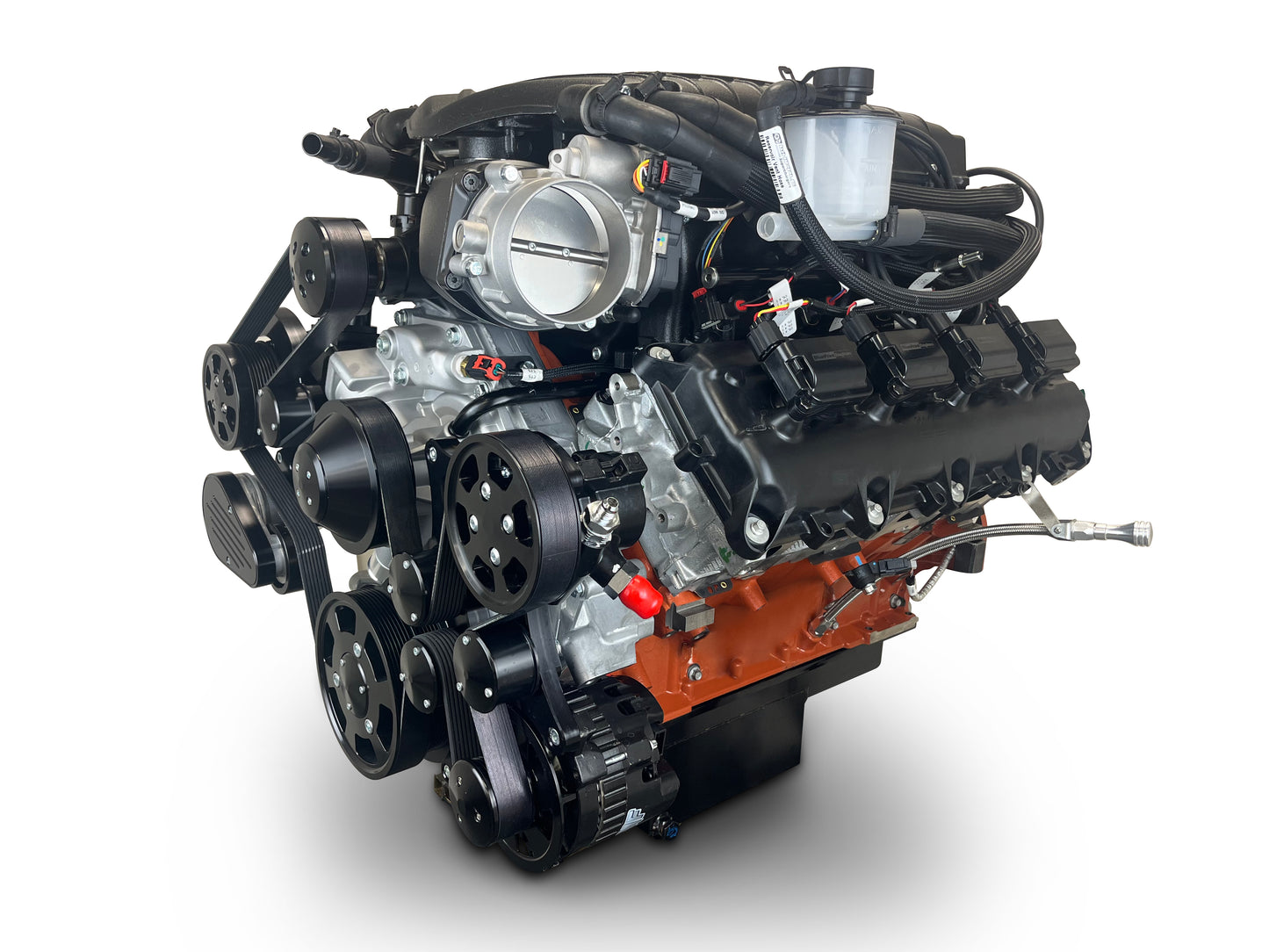BluePrint PS426SCTKB 426 CI HEMI ProSeries Stroker Crate Engine Dressed Longblock w/ Supercharger