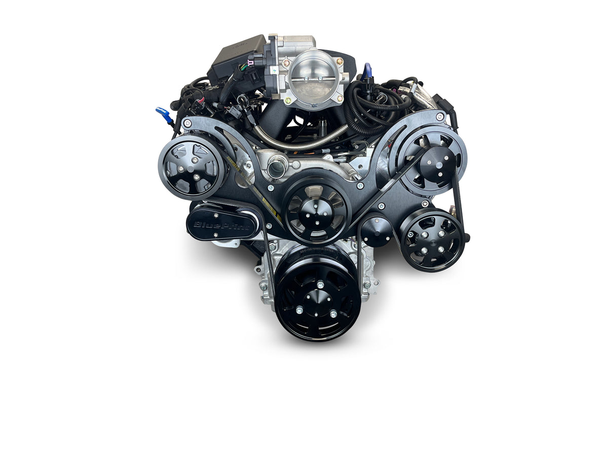BluePrint PSLS4275CTFKB Ford 427 CI LS ProSeries Stroker Crate Engine Dressed Longblock w/ EFI