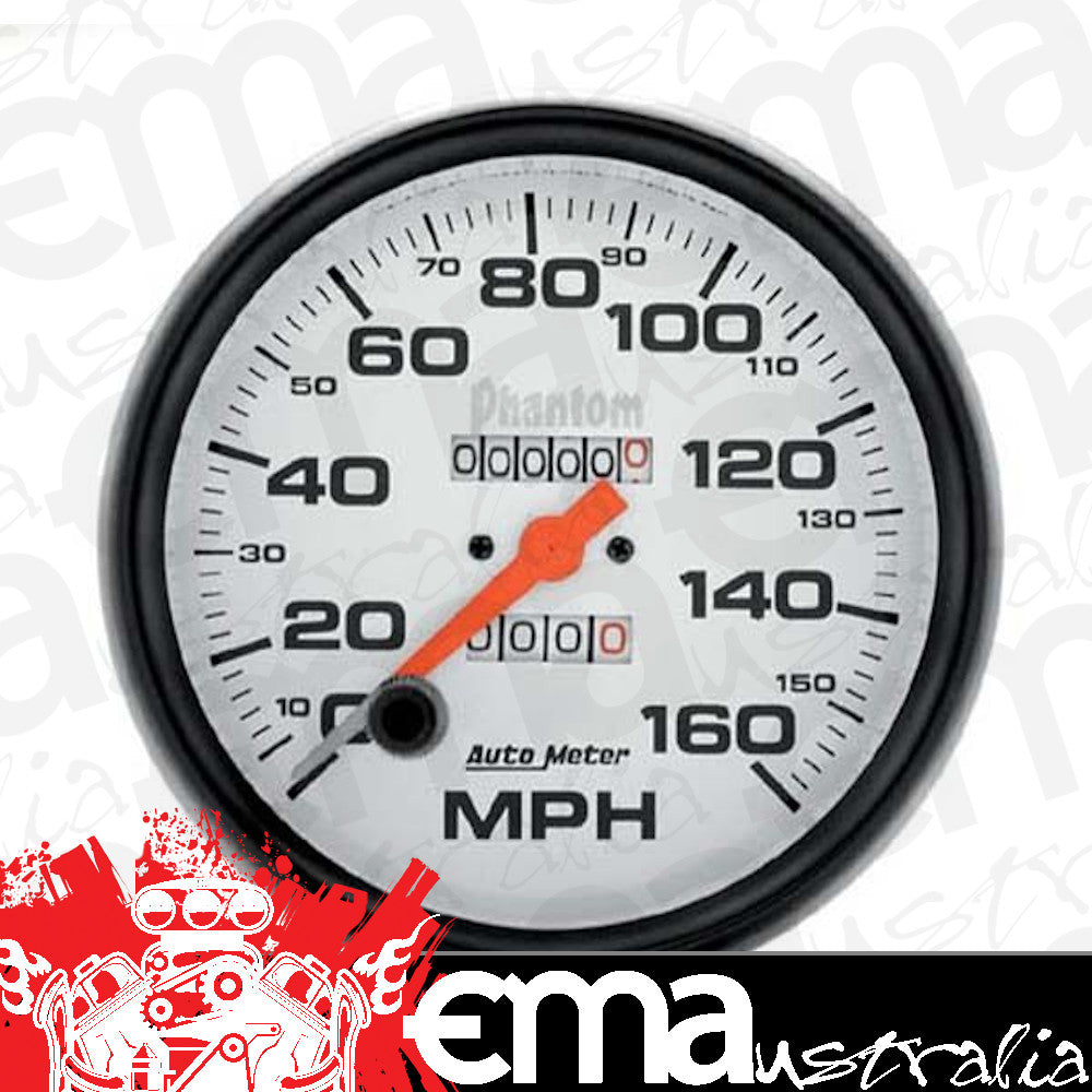 AutoMeter 5895 5" SPEEDOMETER, 0-160 MPH, PHANTOM