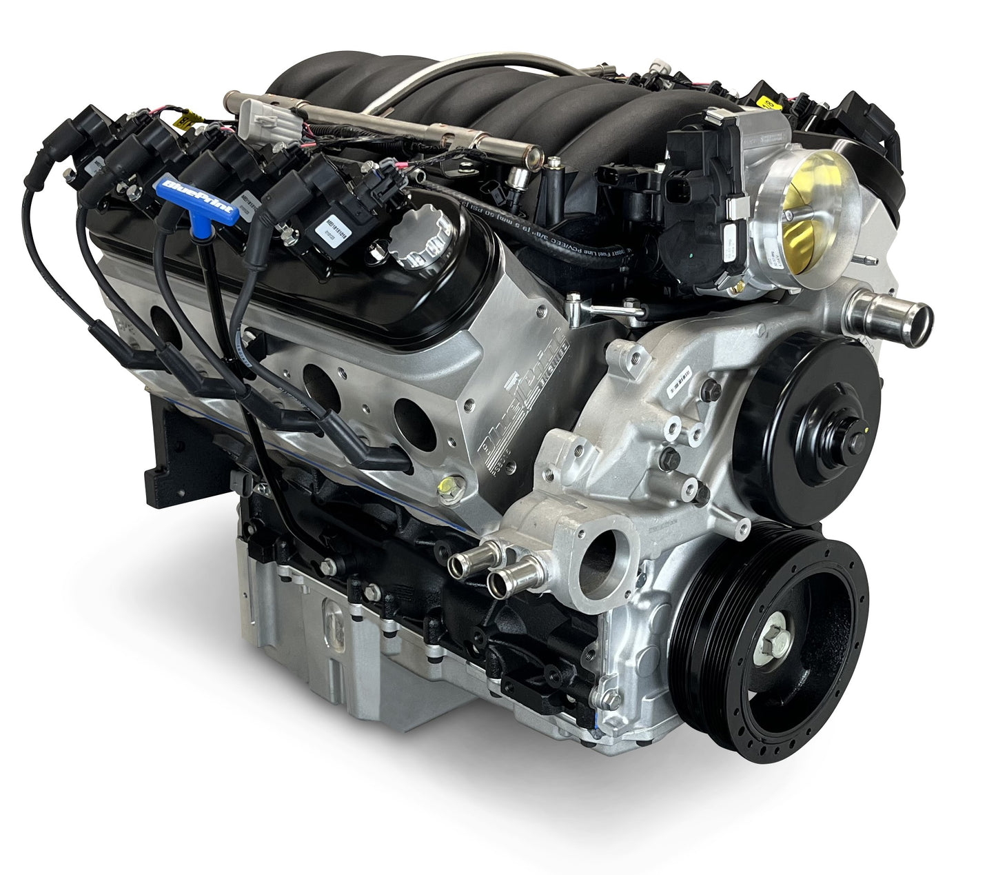 BluePrint PSLS37630CTF 376 CI LS ProSeries 530HP Crate Engine Dressed Longblock w/ EFI