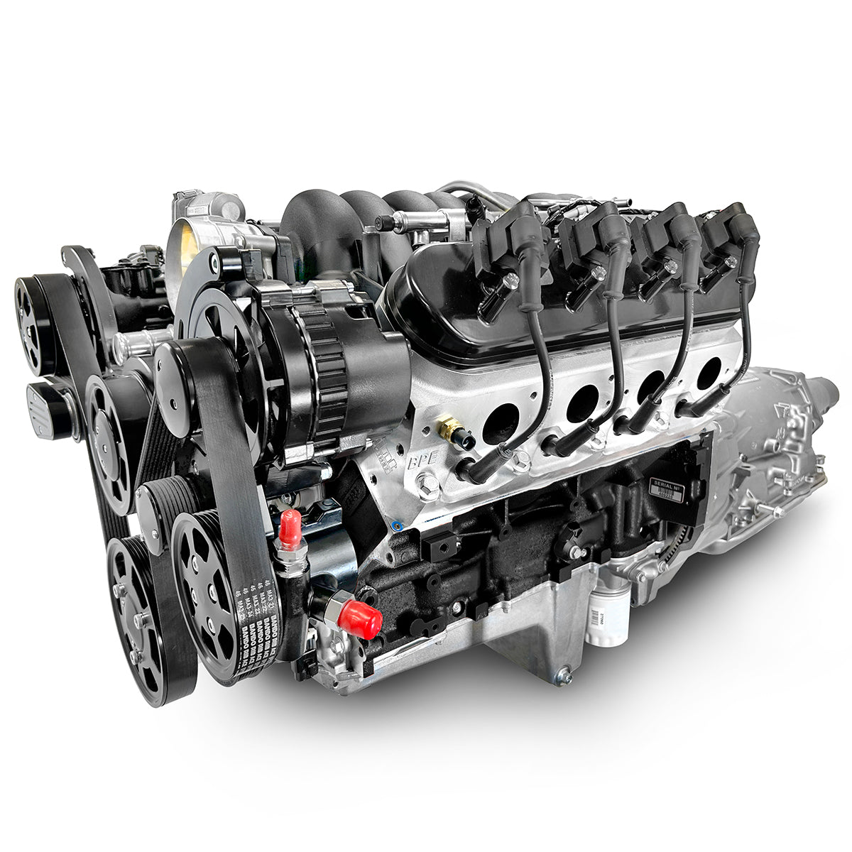 Blueprint 427ci LS Builder Engine & 4L65/70E Auto 605HP Holley EFI Terminator