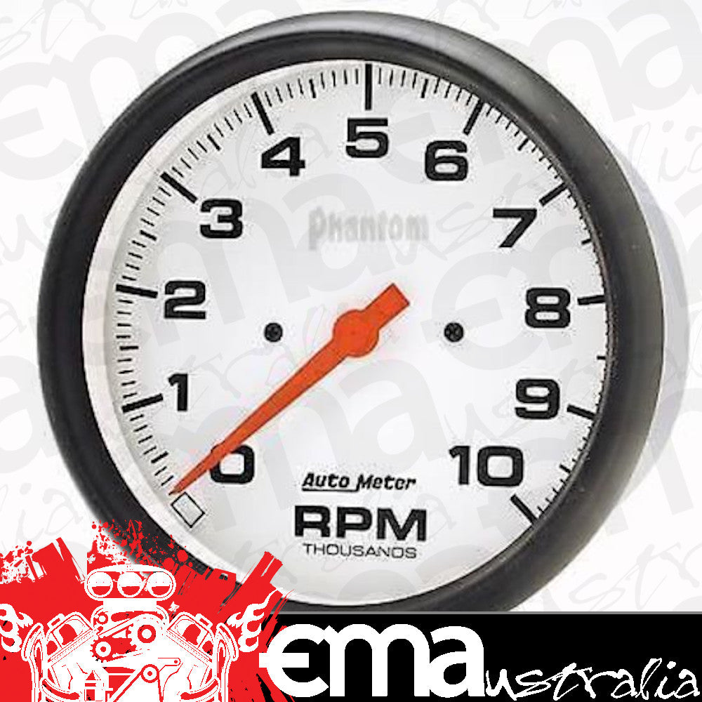 AutoMeter 5898 5" IN-DASH TACHOMETER, 0-10,000 RPM, PHANTOM
