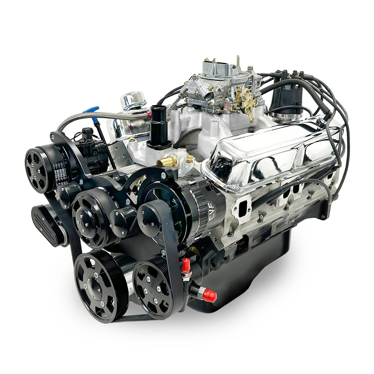 BluePrint BPC4085CTCKB Chrysler 408 CI Stroker Crate Engine Dressed Longblock w/ Carb