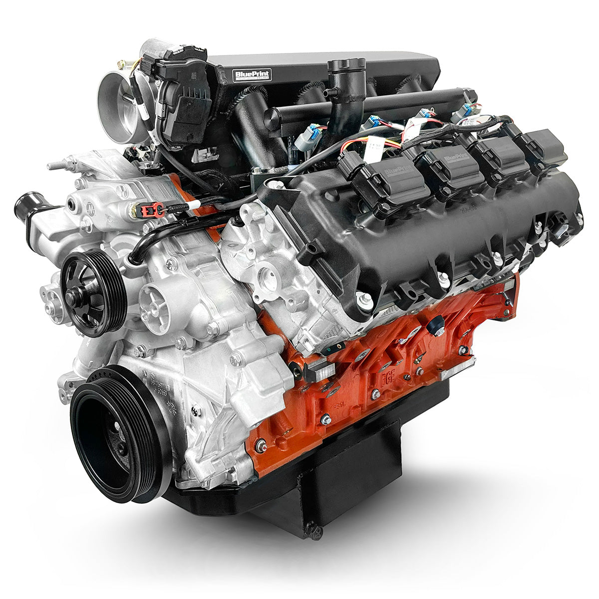 BluePrint PS426CTF 426 CI HEMI ProSeries Stroker Crate Engine Dressed Longblock w/ EFI