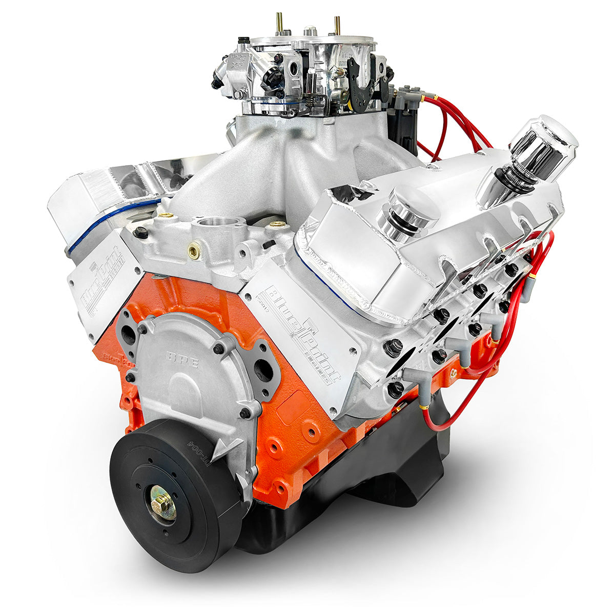 BluePrint PS5720CTC Chev BB 572 CI Pro Series Stroker Crate Engine Dressed Longblock w/ Carb