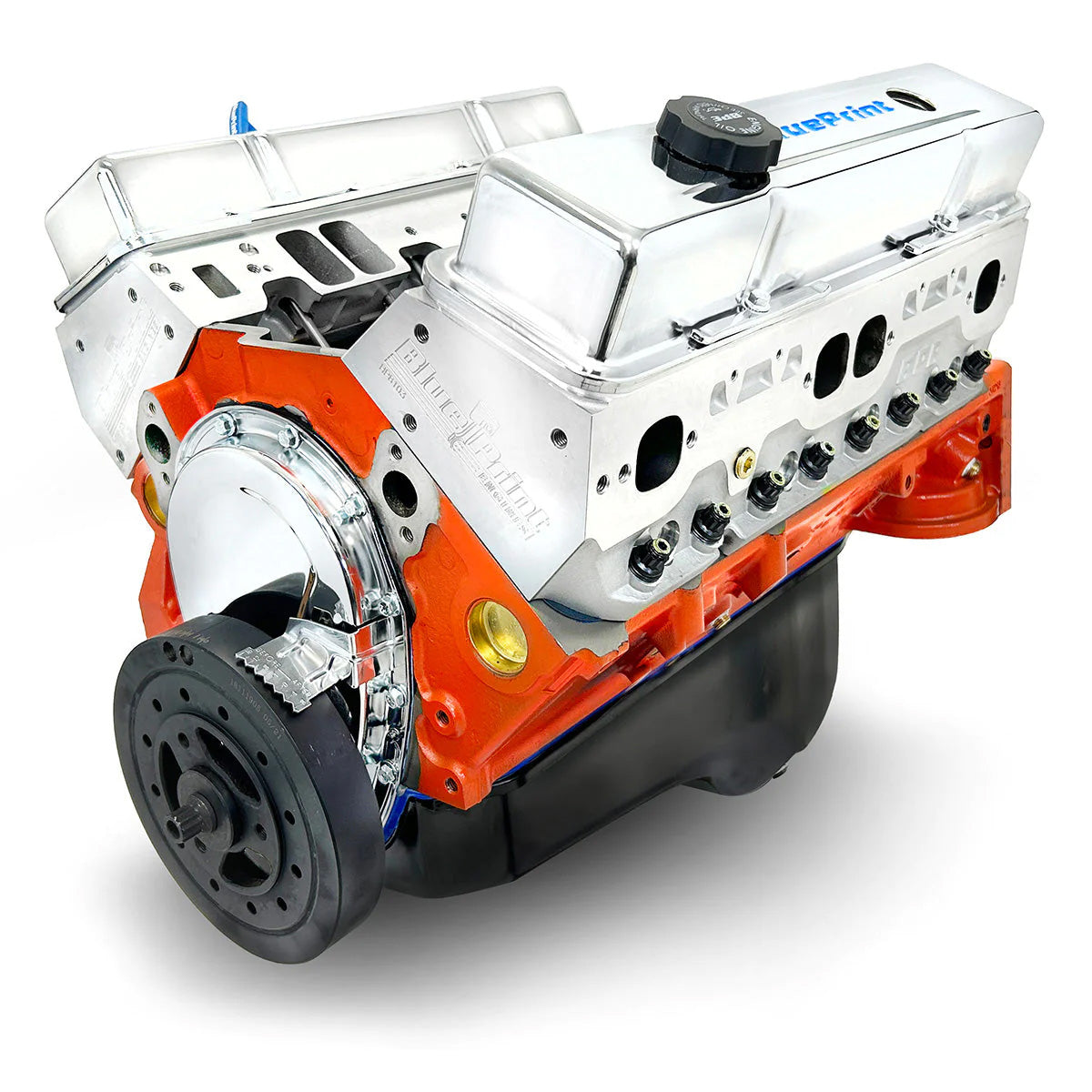 BluePrint Engines BP-BP38317CT1 Chev 383 Long Crate Engine 445HP suitable for Supercharged Application