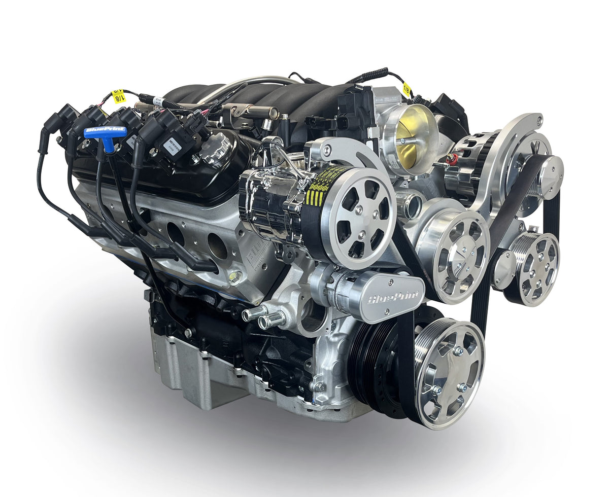 BluePrint PSLS3763CTFK 376 CI LS ProSeries Crate Engine Dressed Longblock w/ EFI