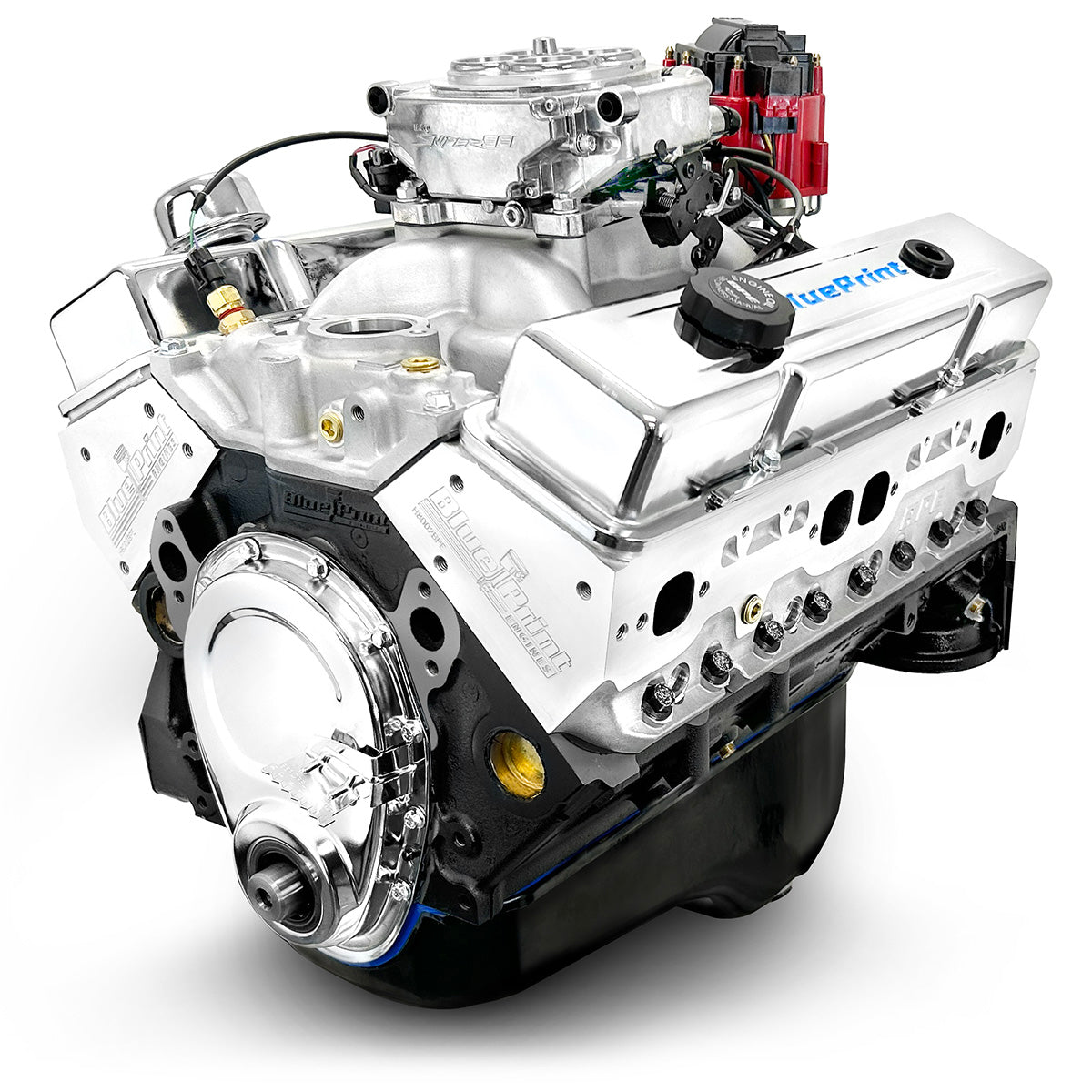 BluePrint BP3505CTF Chev SB 350 CI Crate Engine Dressed Long w/ EFI 390HP