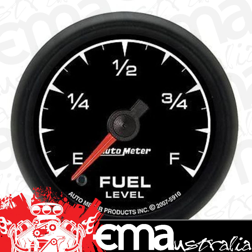 AutoMeter 5910 2-1/16" FUEL LEVEL, PROGRAMMABLE 0-280 Ohm, ES