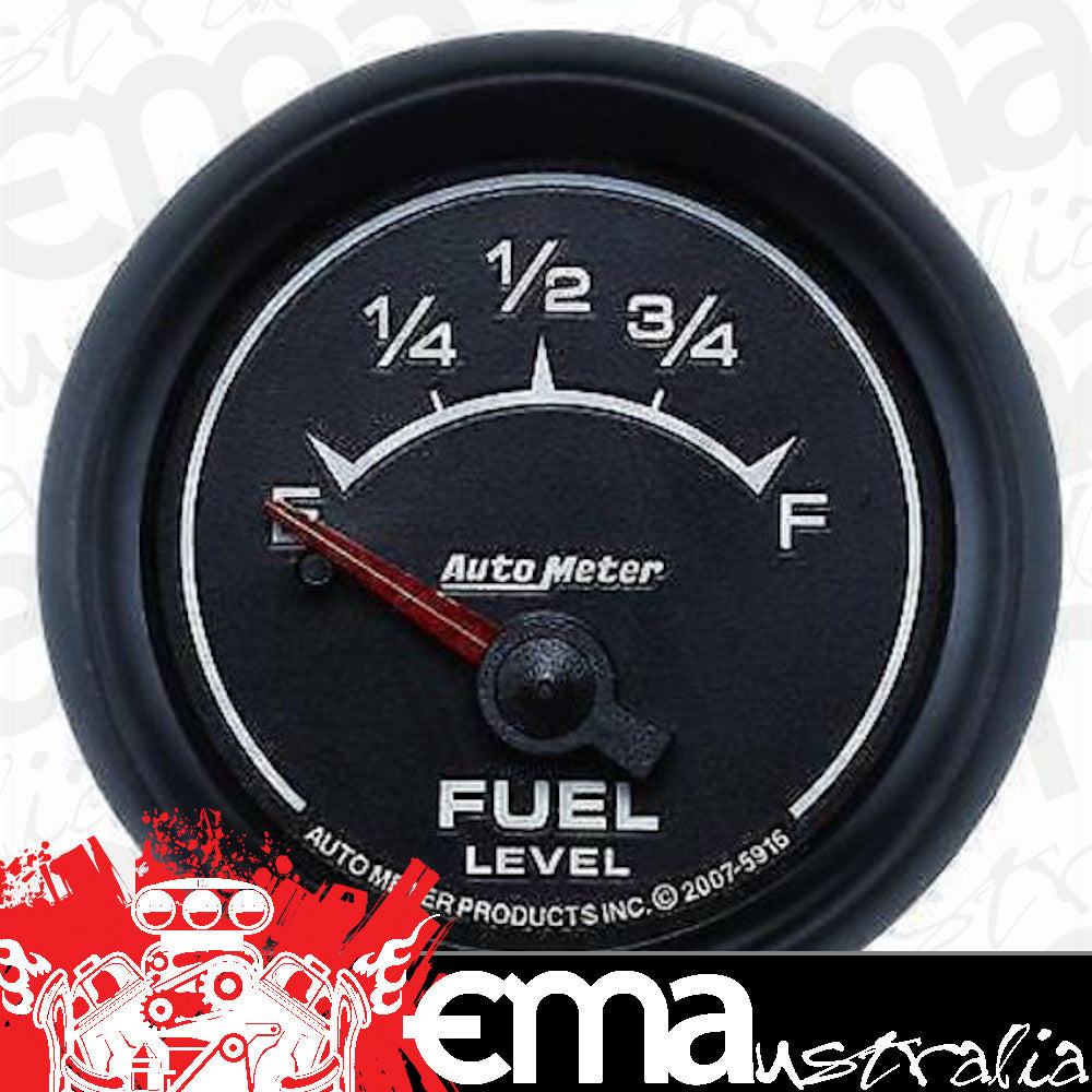 AutoMeter 5916 2-1/16" FUEL LEVEL, 240-33 Ohm, SSE, ES